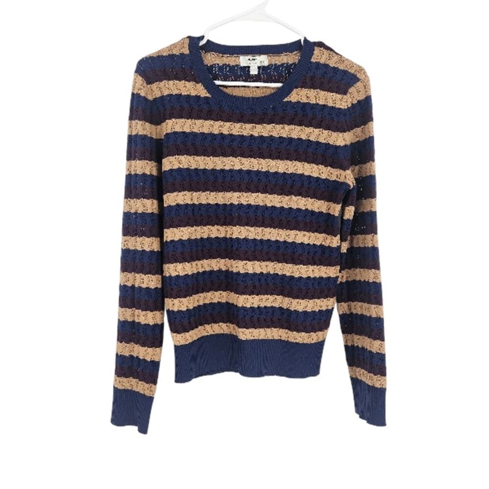 Jason Wu x RTR Fitted Striped Sweater Multicolor Crewneck Long Sleeve Size S - Picture 2 of 7